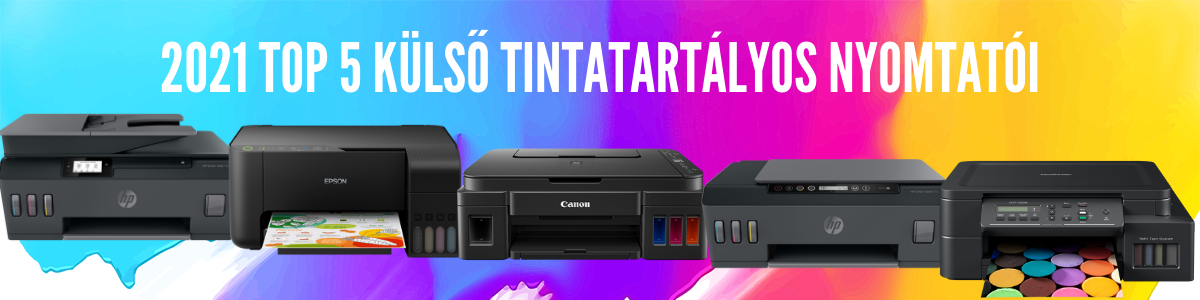 2021 Top 5 külső tintatartályos nyomtatói