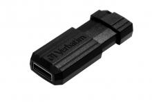 Pendrive, 8GB, USB 2.0, 10/4MB/sec, PinStripe, fekete