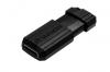 Pendrive, 16GB, USB 2.0, 10/4MB/sec, PinStripe, fekete