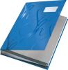 Aláírókönyv, A4, 18 részes, karton, Design, kék