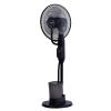SFM43BK párásító ventilátor, 75 W, 40 cm névleges lapátátmérő, 3 lapát, 3 fokozat, oszcillálás, kikapcsolásidőzítés, 3 fokozatú párásítás, állítható dőlésszög