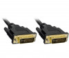 DVI-DVI kábel 1,8m Dual link 