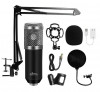 Media-Tech streamer mikrofon ezüst MT397S