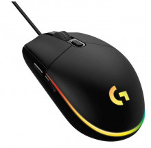 G203 LIGHTSYNC gamer egér fekete 