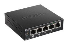 DGS-1005P/E 5-Port Desktop Gigabit PoE+ Switch